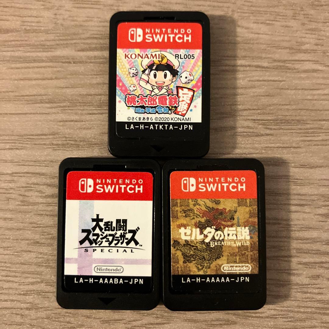 Switch スマブラsp ゼルダの伝説　ブレスオブザワイルド　桃鉄　桃太郎電鉄