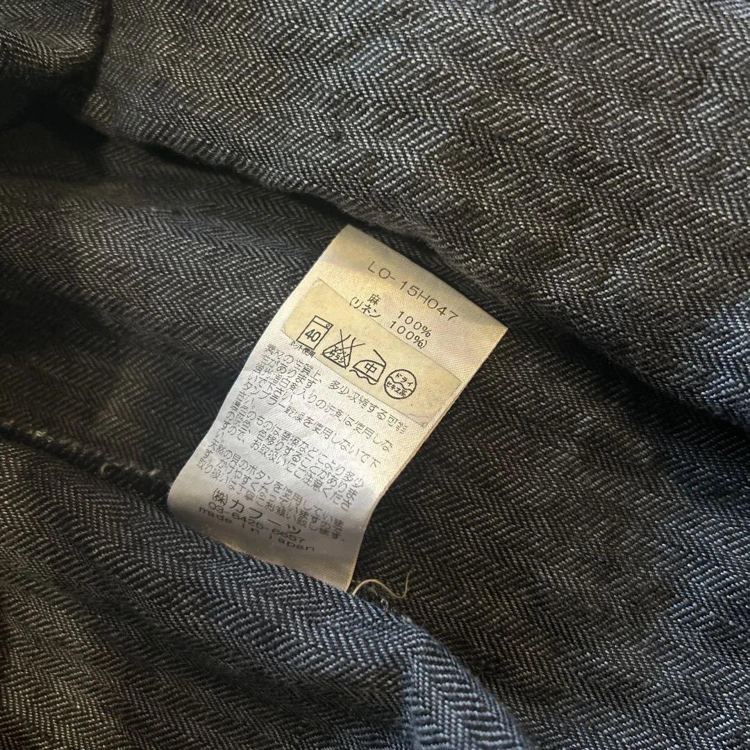 リゼッタ✴︎リネン100%✴︎ノースリーブロングワンピース✴︎ネイビー