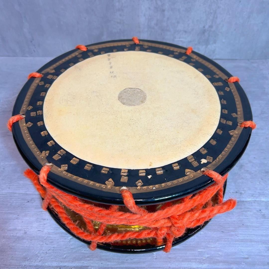 締太鼓 和太鼓 和楽器 締め太鼓 打楽器　台　打面35センチ