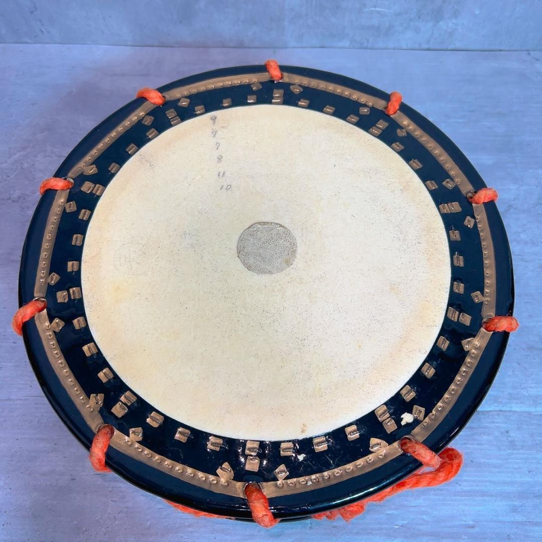 締太鼓 和太鼓 和楽器 締め太鼓 打楽器　台　打面35センチ