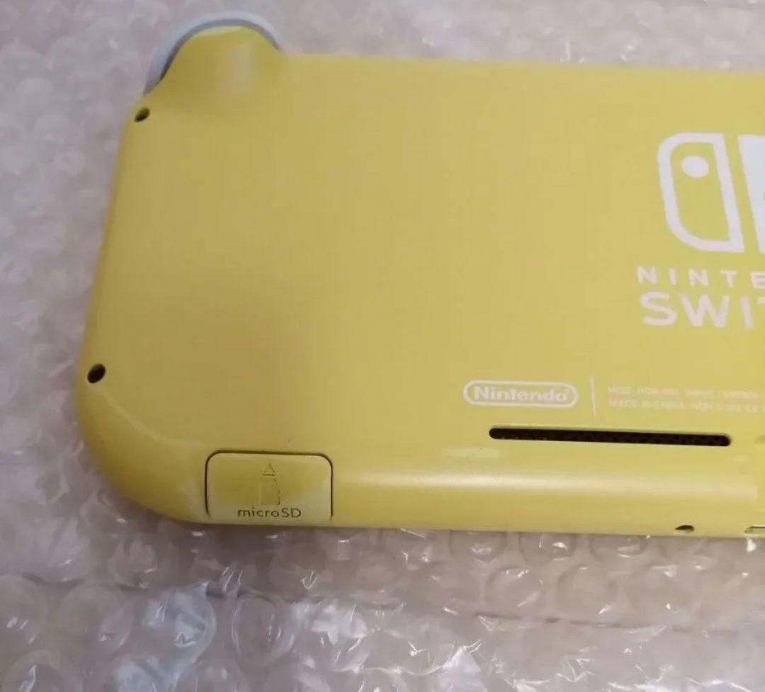 ジャンク品　Nintendo Switch Lite イエロー 本体