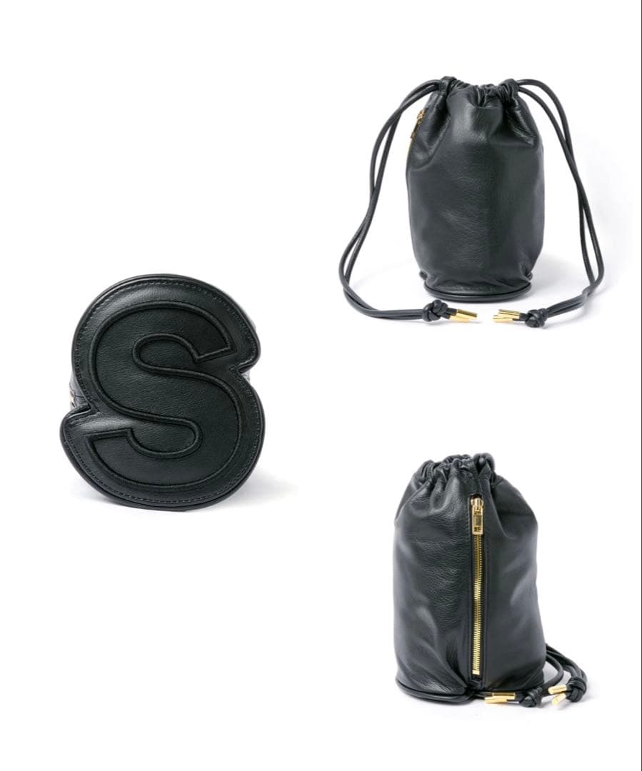 sacai s Drawstring Bag / Leather ユニセックス