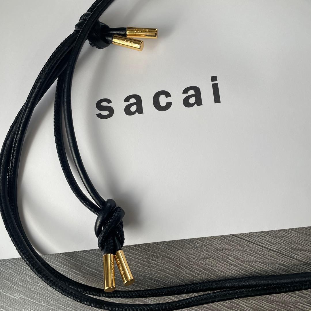 sacai s Drawstring Bag / Leather ユニセックス