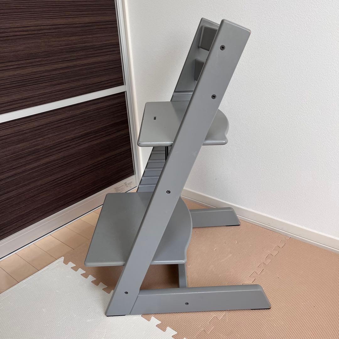 【新型】ストッケ トリップトラップ ストームグレー　No4