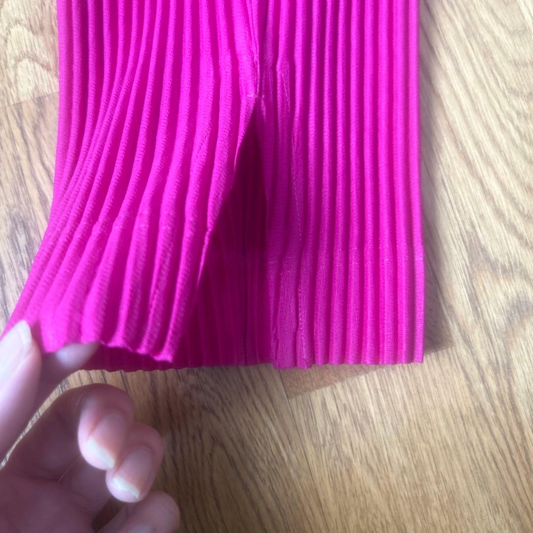 homme plisse isseymiyake 裾スリットパンツ　オムプリッセ