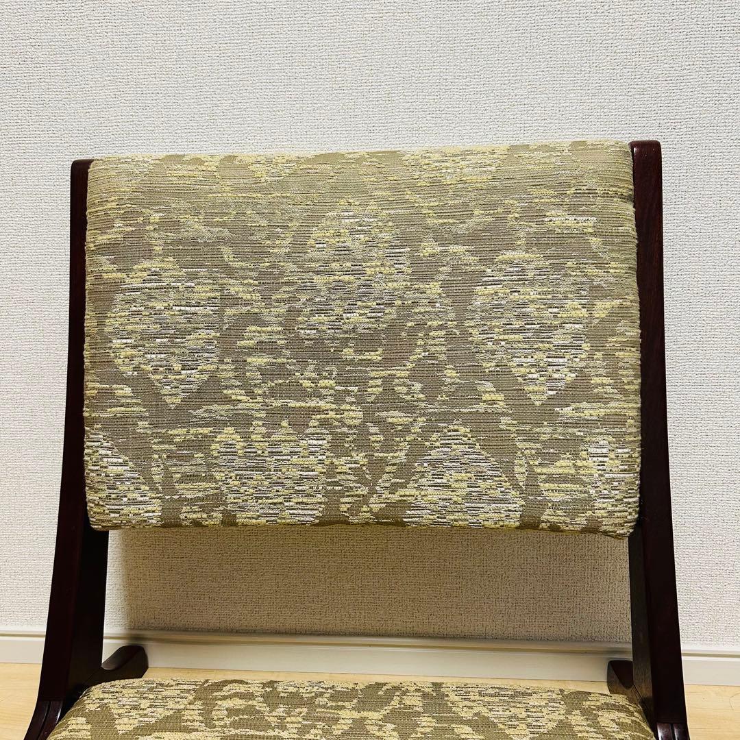 【希少】カリモク karimoku 折りたたみ 座椅子 和室 和家具 茶室 和風