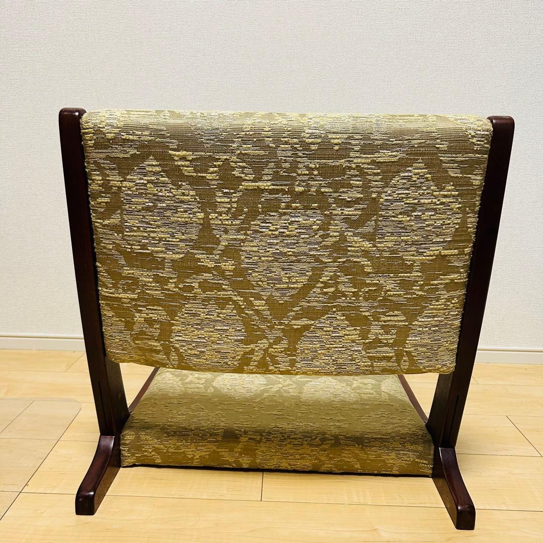 【希少】カリモク karimoku 折りたたみ 座椅子 和室 和家具 茶室 和風