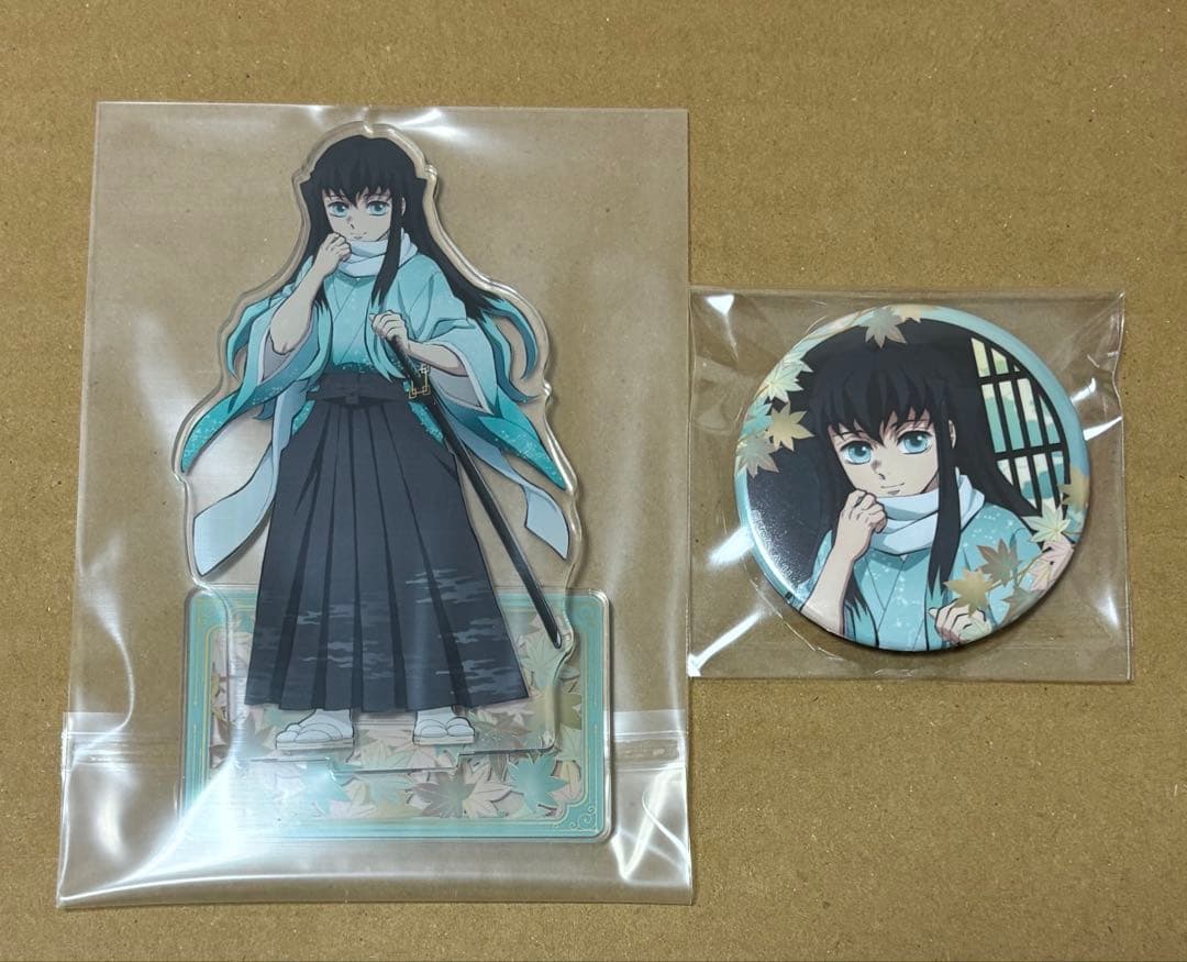 鬼滅の刃 京まふ 時透無一郎 アクリルスタンド 缶バッジ