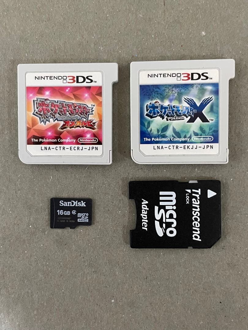 【*み様 ポケットモンスター ソフト6本セット + 16GB microSD