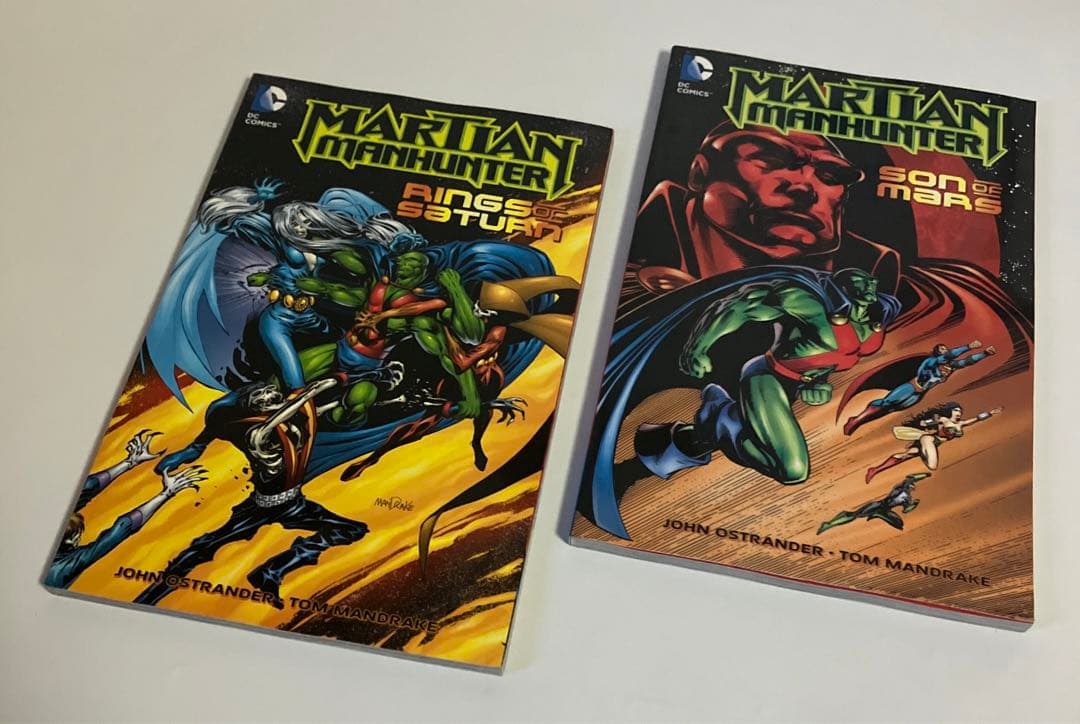 アメコミ・英語　マーシャン・マンハンター　全2冊セット