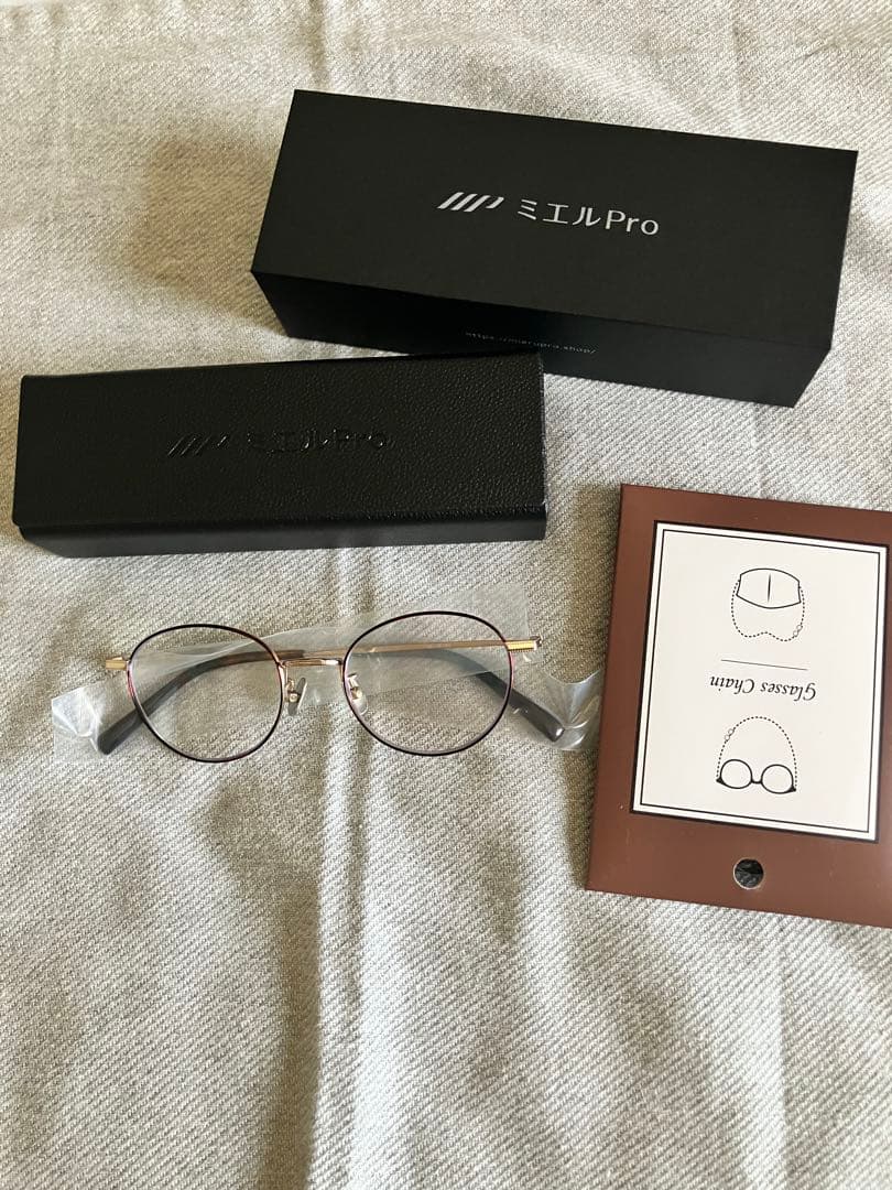 ミエルPro オーバル型老眼鏡 グラデーションレンズ