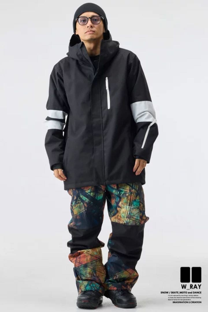 ダブルレイ　スノーボードウェア　上下セット