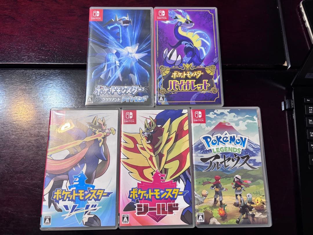 ポケットモンスターシリーズ Nintendo Switch 5本セット
