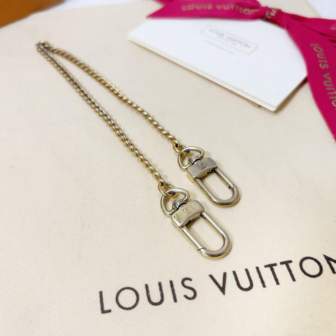 【極美品】ルイヴィトン☆ ゴールド 純正ウォレット チェーン
