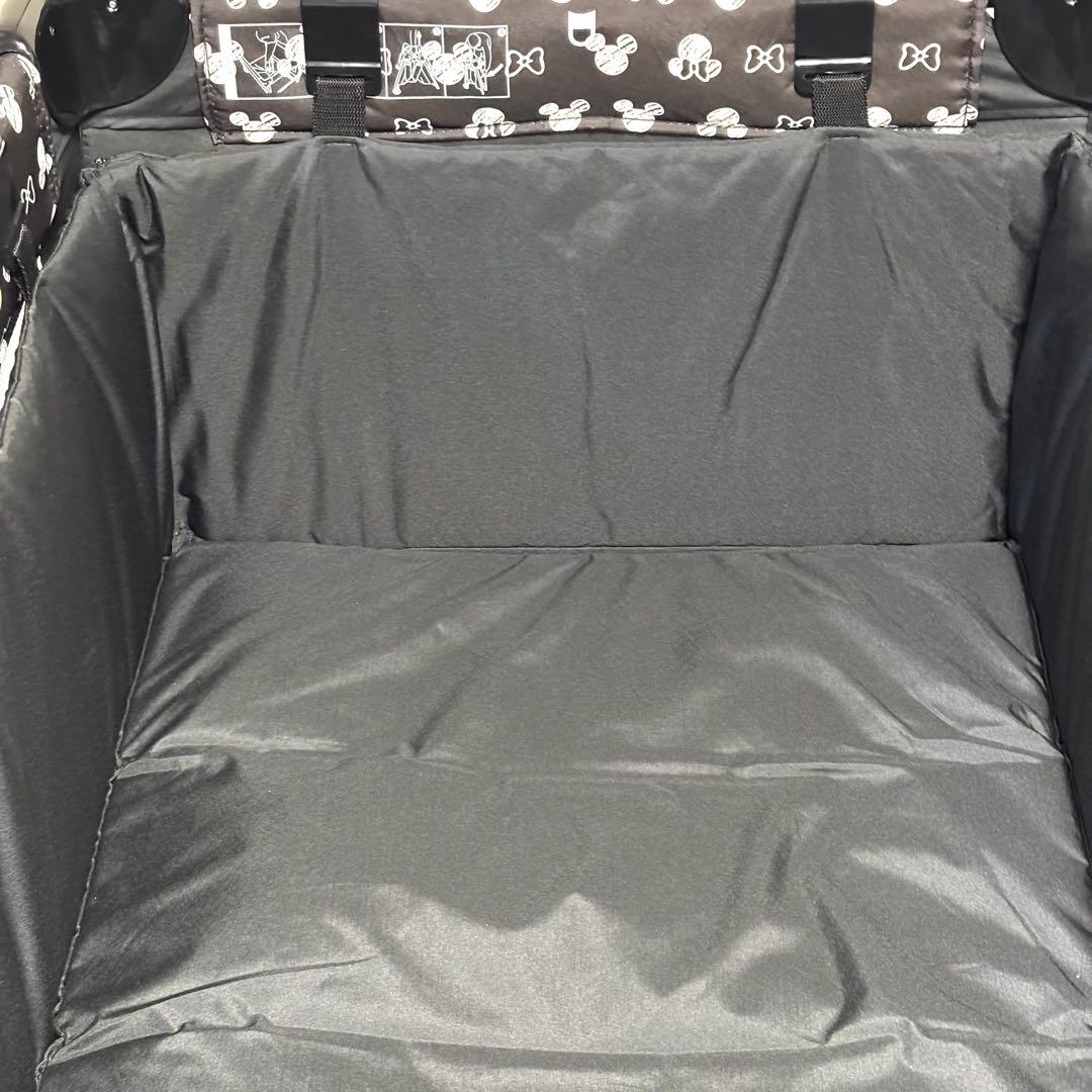 美品 カトージ KATOJI ポータブル ベビーベッド ミッキー ベビーサークル