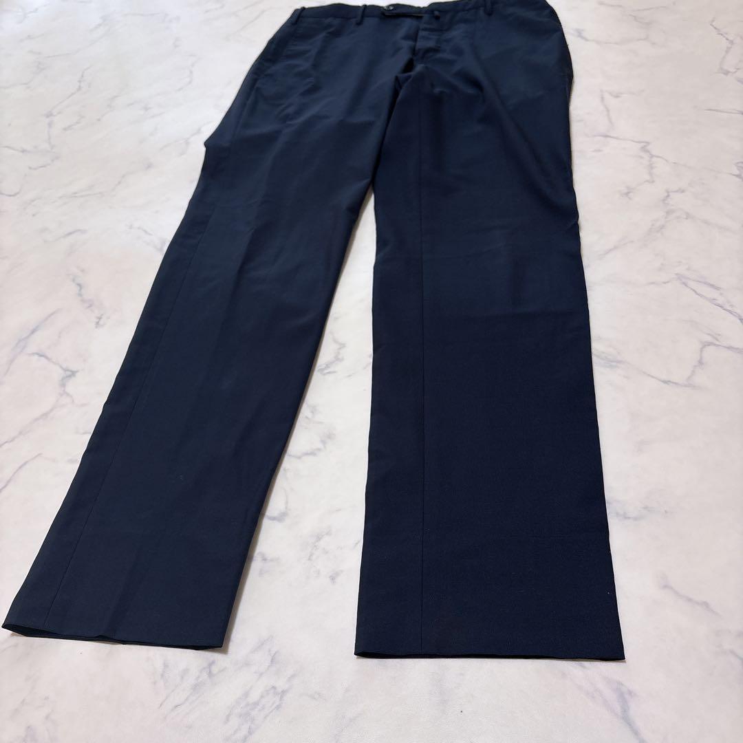 インコテックス スラックス SUPER130's ネイビー PT01 48