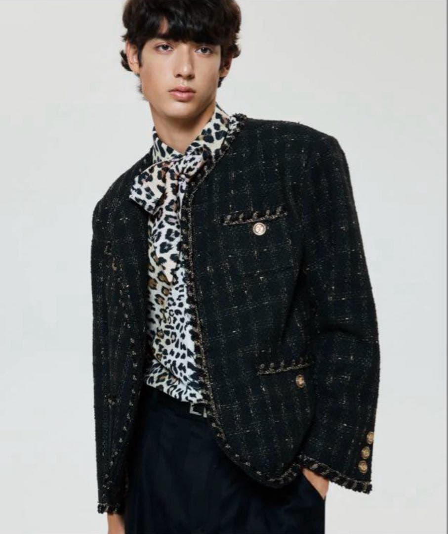 テテ、V着用 untage ツイードジャケット M 韓国