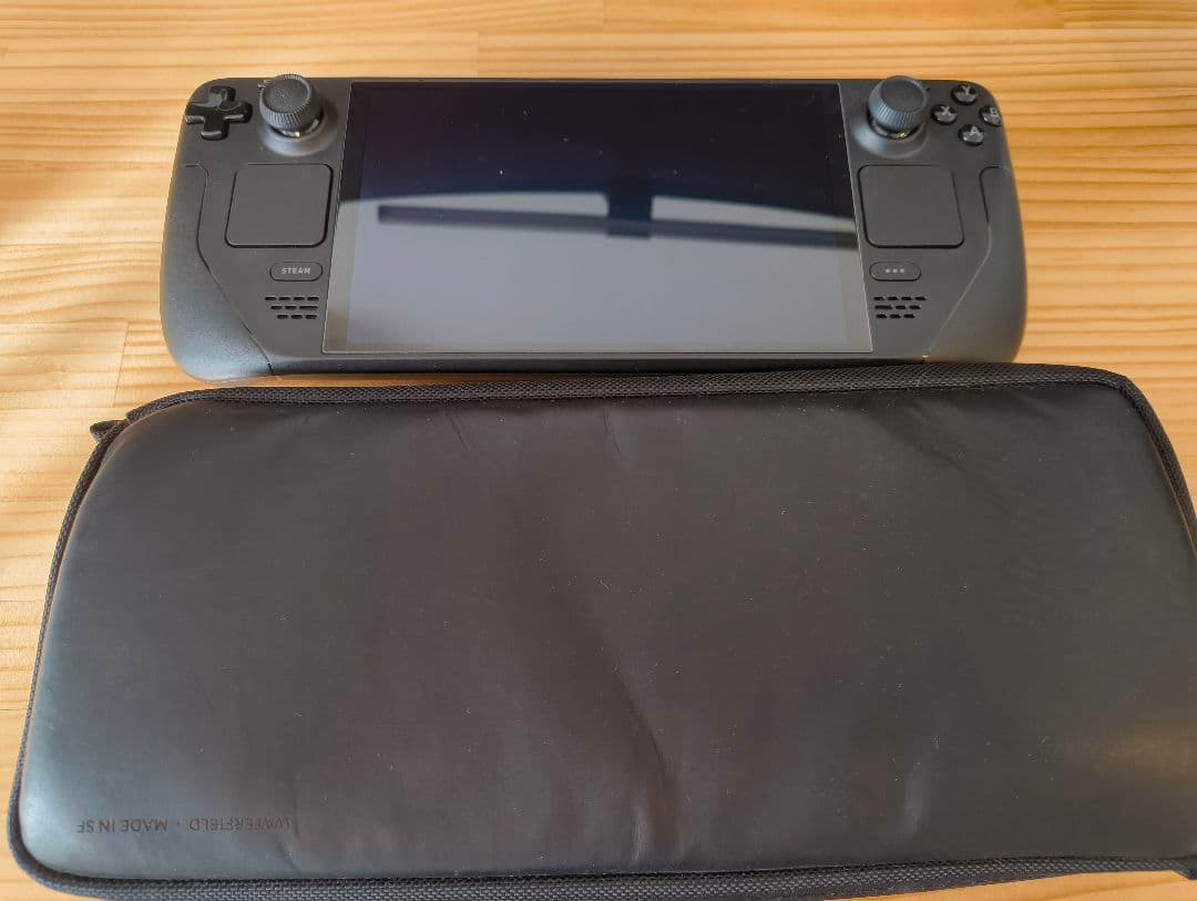 Steam Deck OLED 1TB交換 カスタム WaterFieldケース