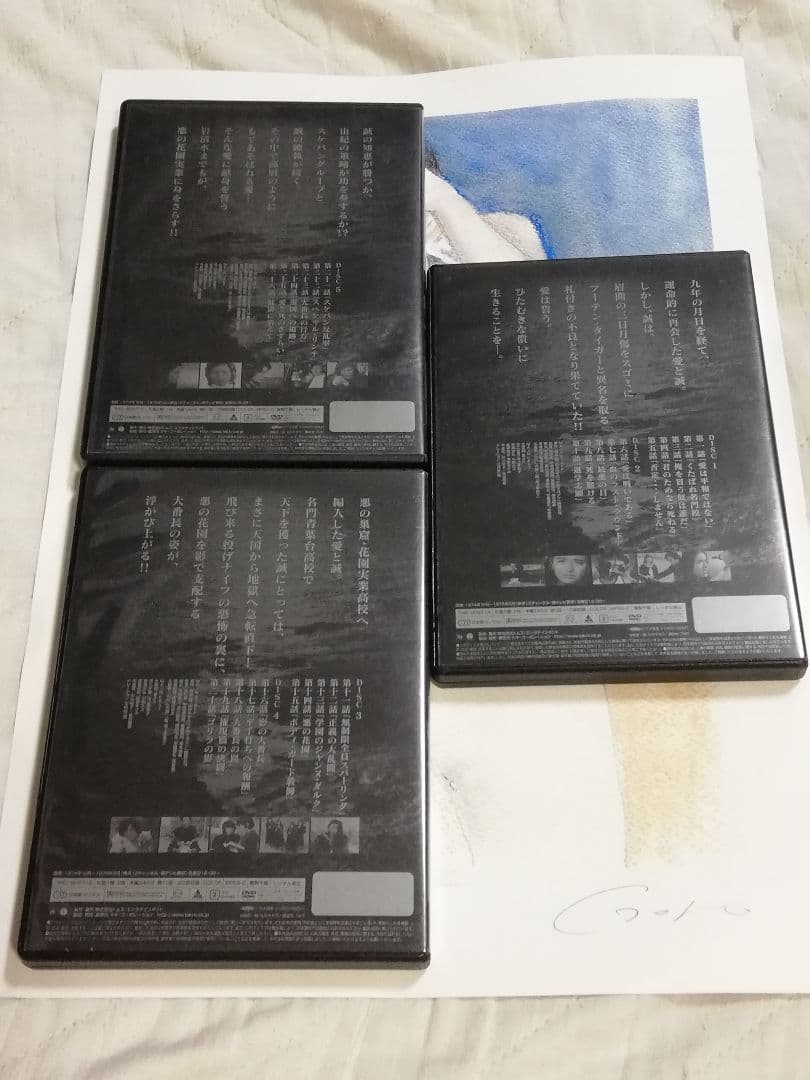 純愛山河　愛と誠　池上季実子　夏夕介　DVD Box