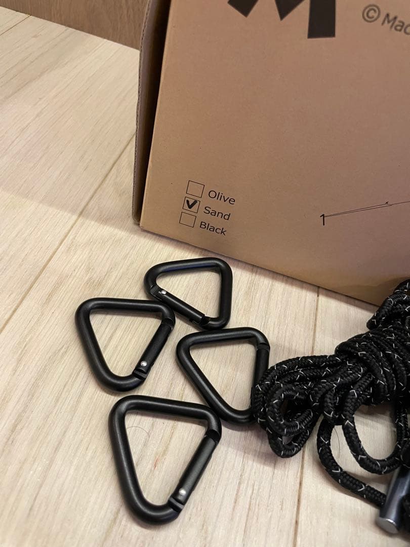 「廃盤レアカラー」Macoutdoor マックワン　サンドベージュLサイズ