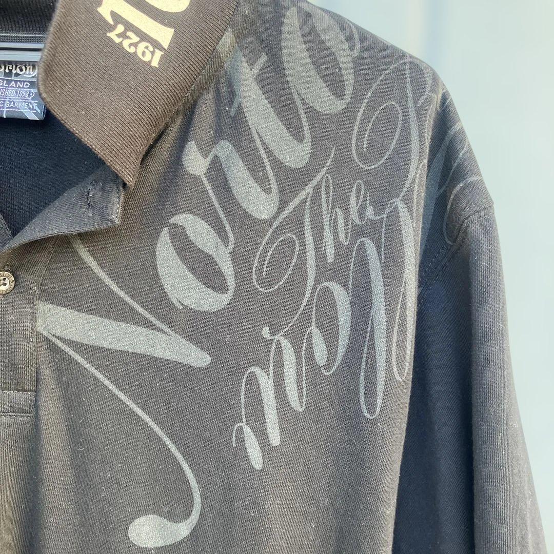 Norton ブラック ポロシャツ　2xlサイズ