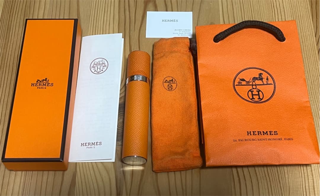 HERMES エルメス　レフィラブル アトマイザー 小物入れ