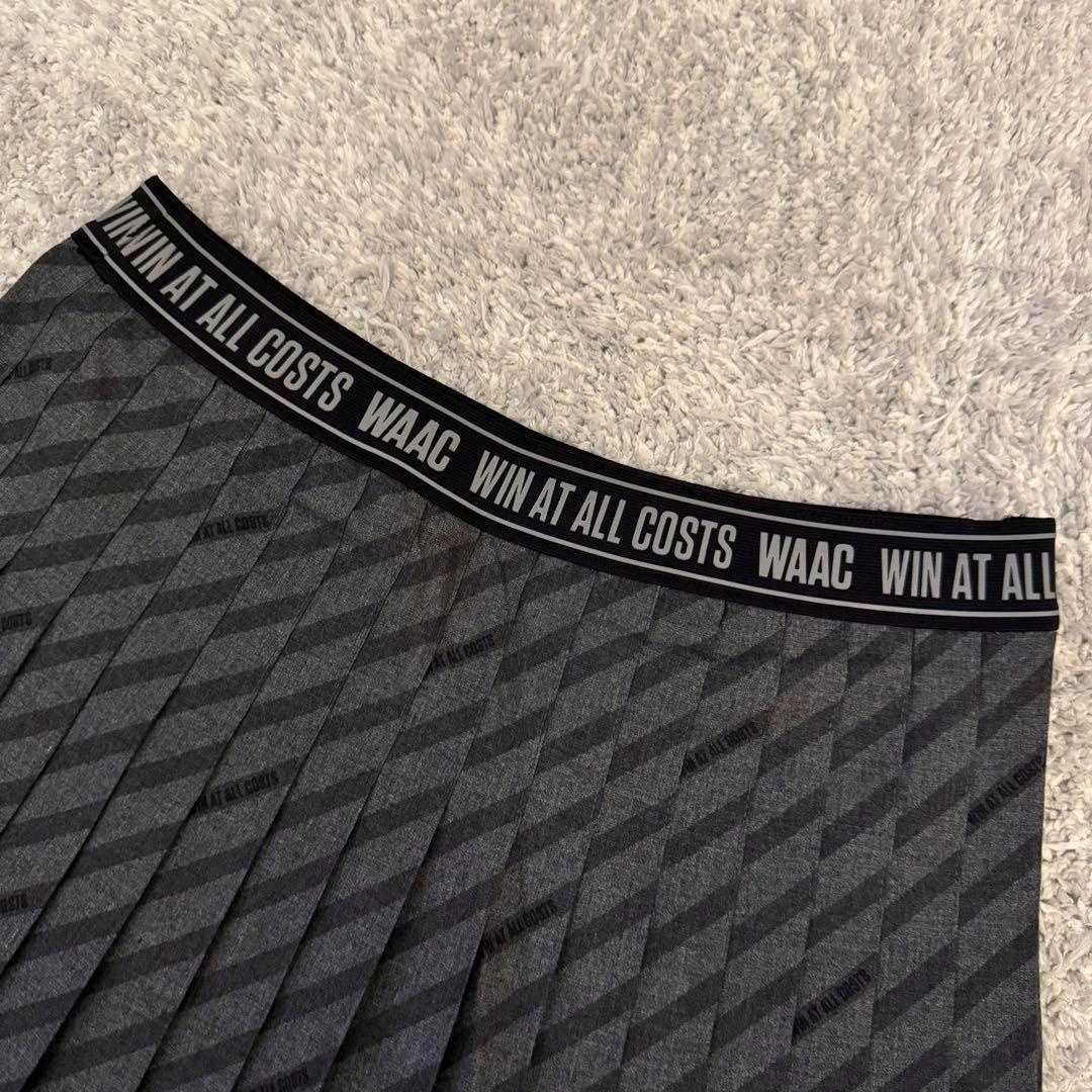 WAAC ワック プリーツ スカート パンツ Lサイズ グレー ゴルフ 新品