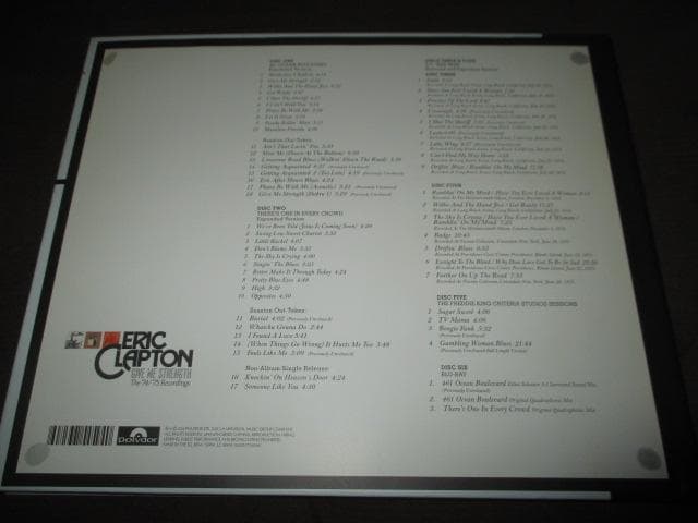 Eric Clapton Give Me Strength (6枚組送料込み）