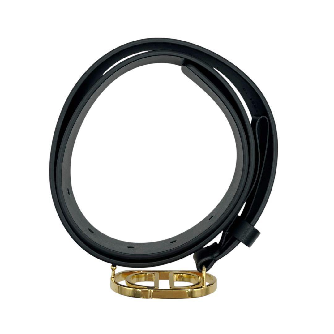 ほぼ未使用✨ クリスチャンディオール ベルト 70 CDロゴ ゴールド