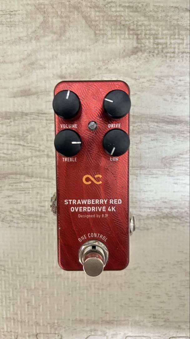 ギター One Control STRAWBERRY RED OVERDRIVE 4K