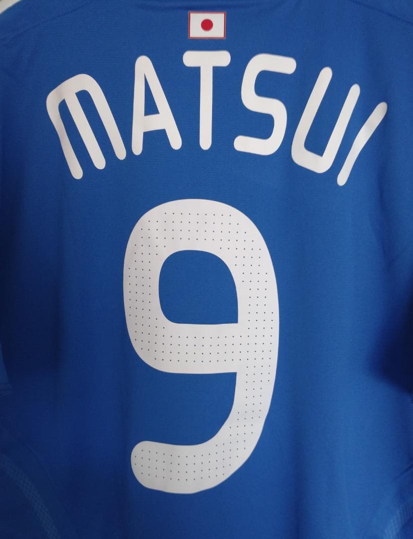 ワールドカップ日本代表オーセンティックユニフォームパッチ付き松井大輔④