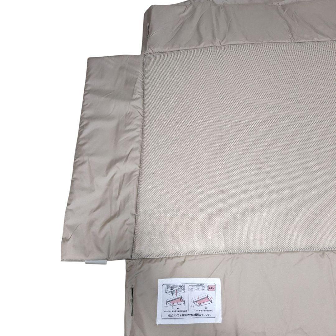 ココネルエアー ココアブラウン Aprica 折りたたみベビーベッド アップリカ