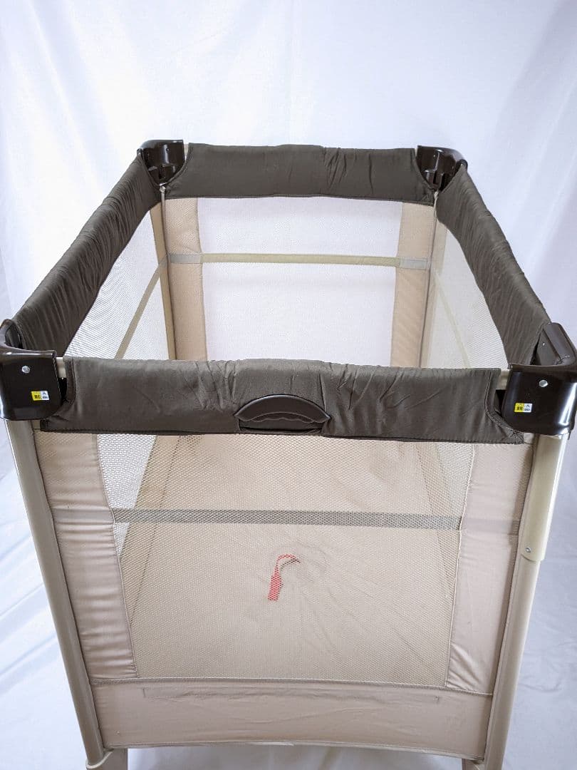 ココネルエアー ココアブラウン Aprica 折りたたみベビーベッド アップリカ