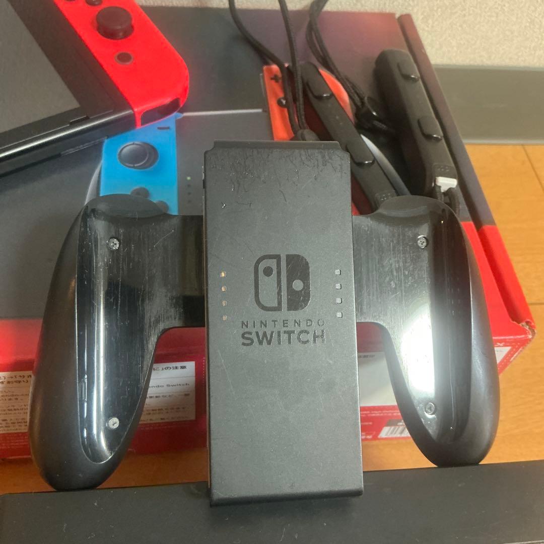 Nintendo Switch本体 バッテリー強化版・付属品完備・箱つき