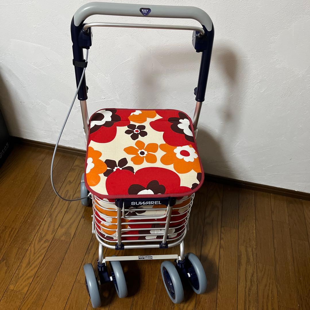 SUWAREL スワレル　シルバーカー　ショッピングカート　花柄