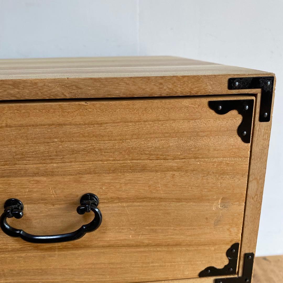 ヴィンテージ 桐箪笥 チェスト 箪笥 ローボード テレビ台 昭和レトロy79