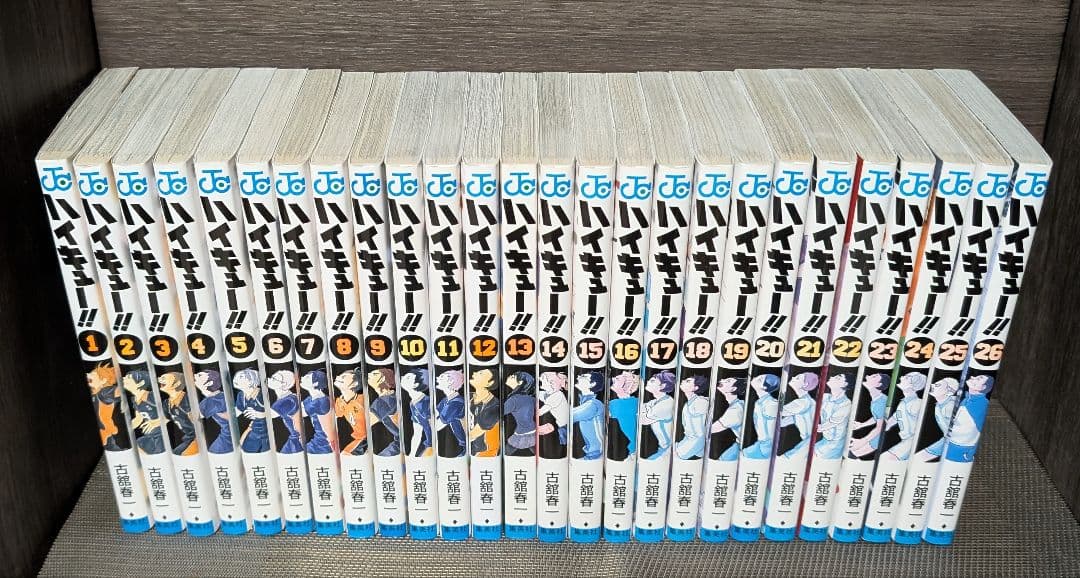 【49冊】ハイキュー!! 1〜45巻 TVアニメチームブック/セイシュンメイカン