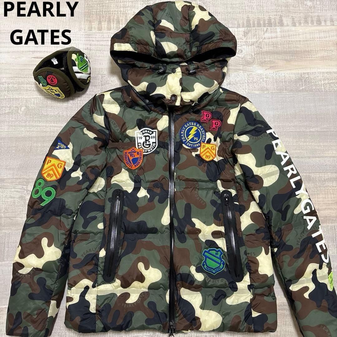 ⭐︎ゆうこ様⭐︎パーリーゲイツ★撥水★カモフラ★イヤーマフセット【サイズ0（S）】