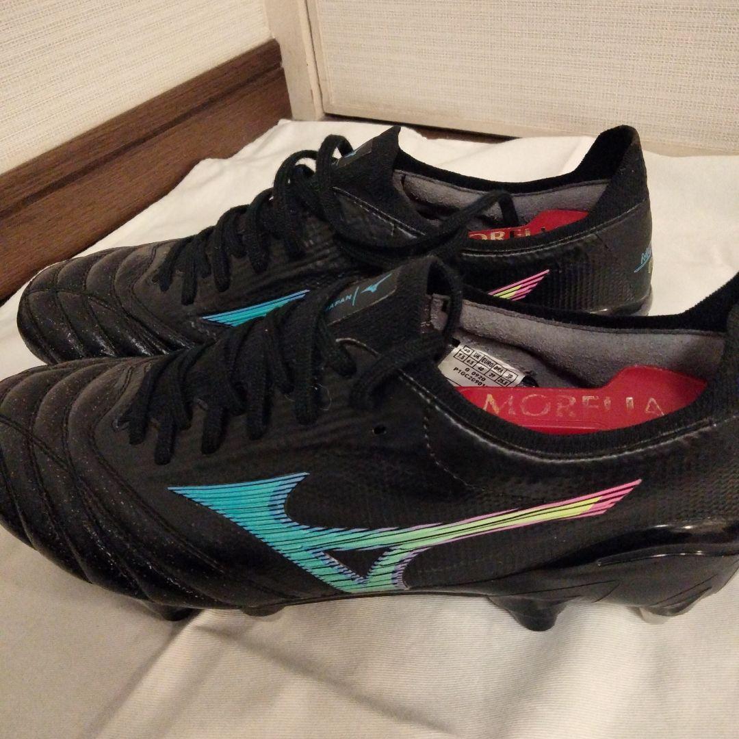 Mizuno Morelia サッカーシューズ ブラック/ブルー/ピンク