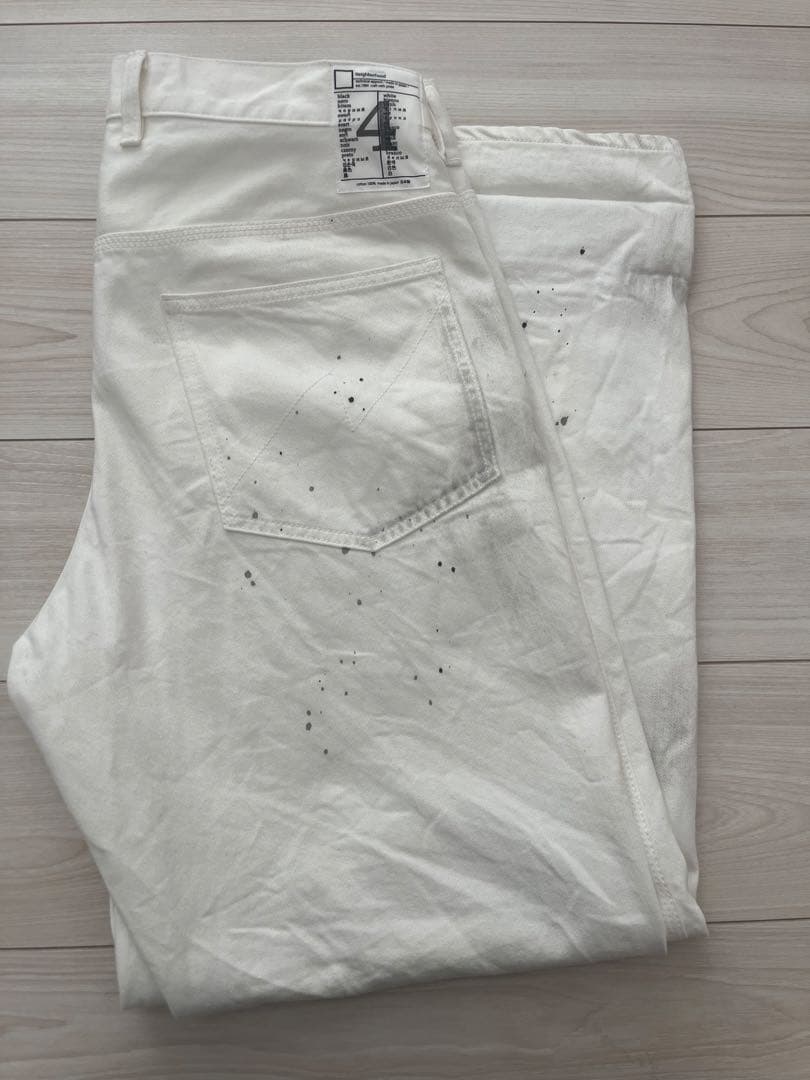 【週末限定価格】neighborhood B/W.WASHED UTILITY