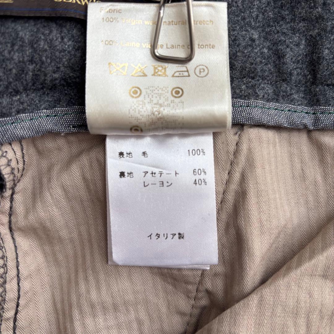 【美品】ベルウィッチ カノニコ サイドアジャスター スコッチ フランネル 46