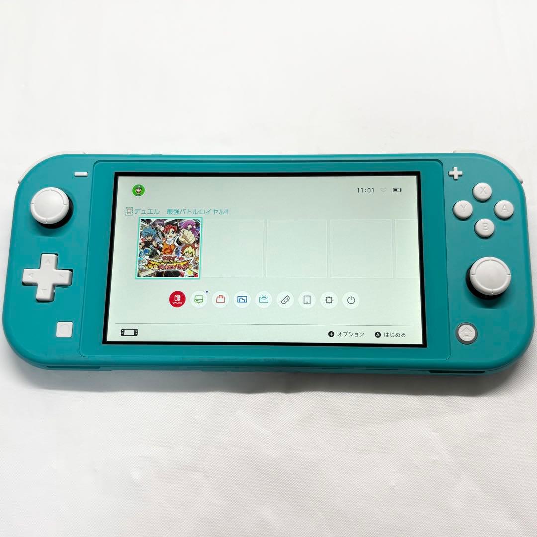 【液晶美品☆】任天堂 Switch Lite ターコイズ 本体のみ 動作確認済