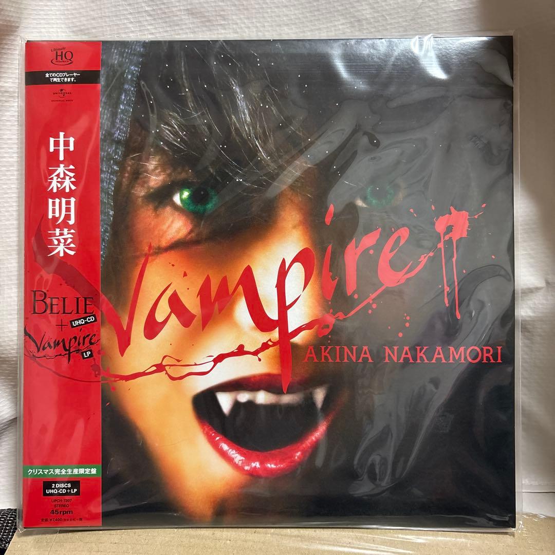 [完全生産限定 ］Belie+Vampire 中森明菜　LP+CD
