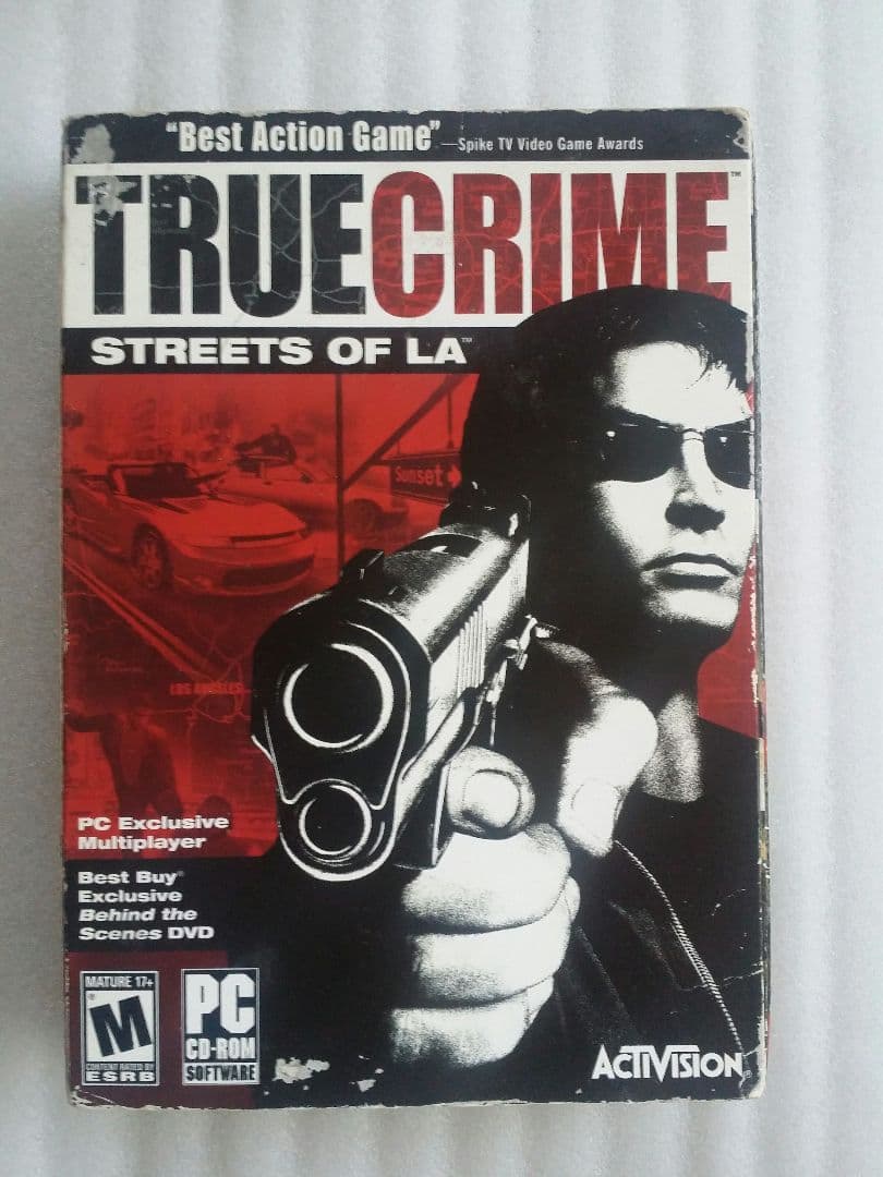 PCゲーム　TRUE CRIME STREETS OF LA　海外版　中古品