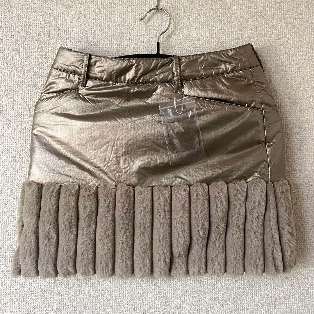 マスターバニーエディション メタリックゴールド フリルスカート