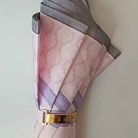 CELINE セリーヌ レディース傘 淡いピンク