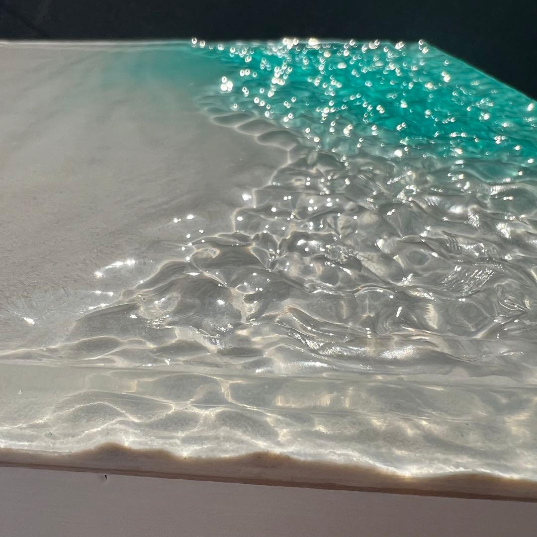 まなまなさん専用！大特価【美術館展示作品】波紋アート／30cmスクエアパネル