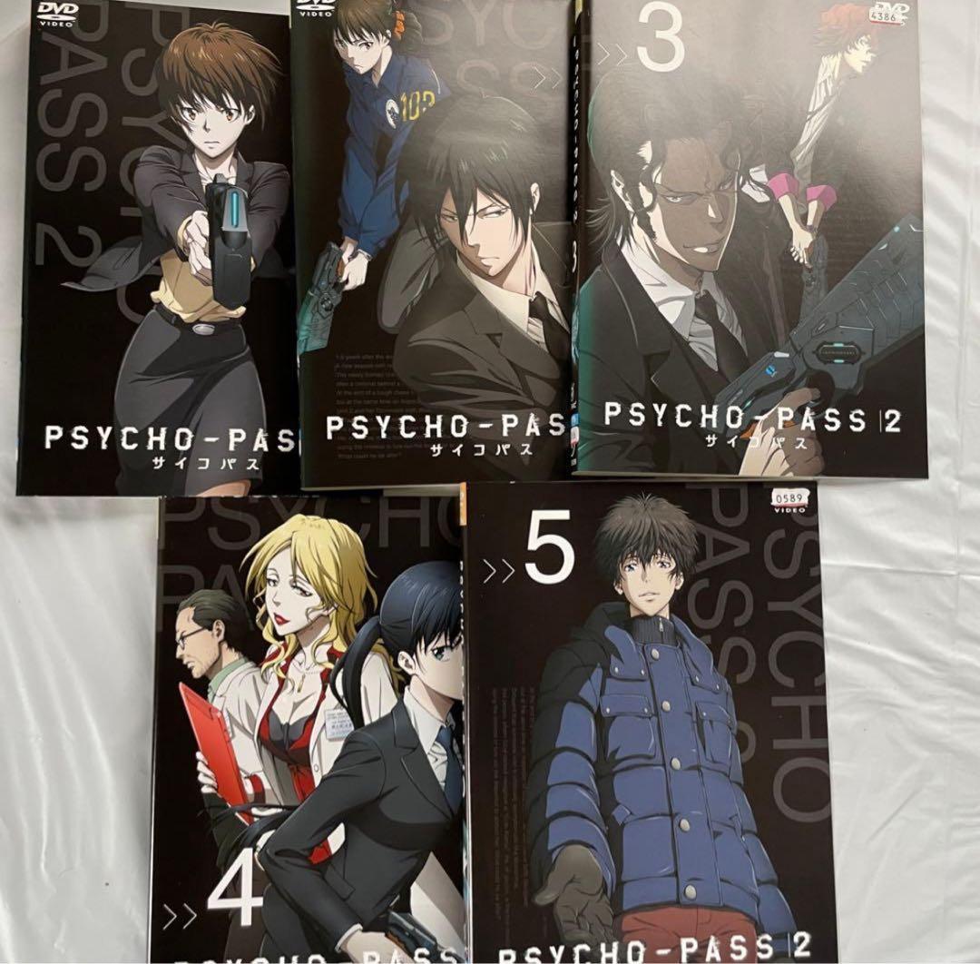 PSYCHO-PASS 1期、2期、3期+ SS +劇場版2本　dvd