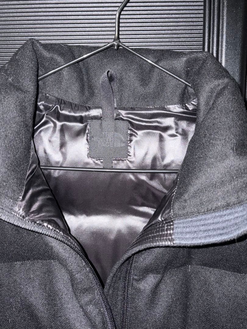 THE NORTH FACE ブラック ウールダウンベスト S