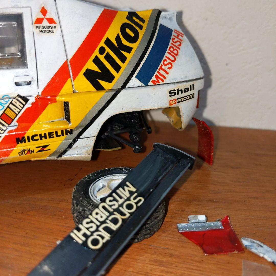 1992 ダカールラリー 優勝車両 ユベール オリオールウェザリング他、加工多数